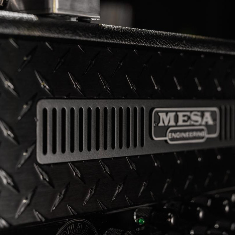 Mesa/Boogie '90s Dual Rectifier 100-watt Head - Black Diamond Faceplate