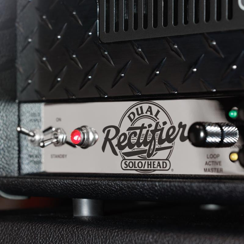 Mesa/Boogie '90s Dual Rectifier 100-watt Head - Black Diamond Faceplate