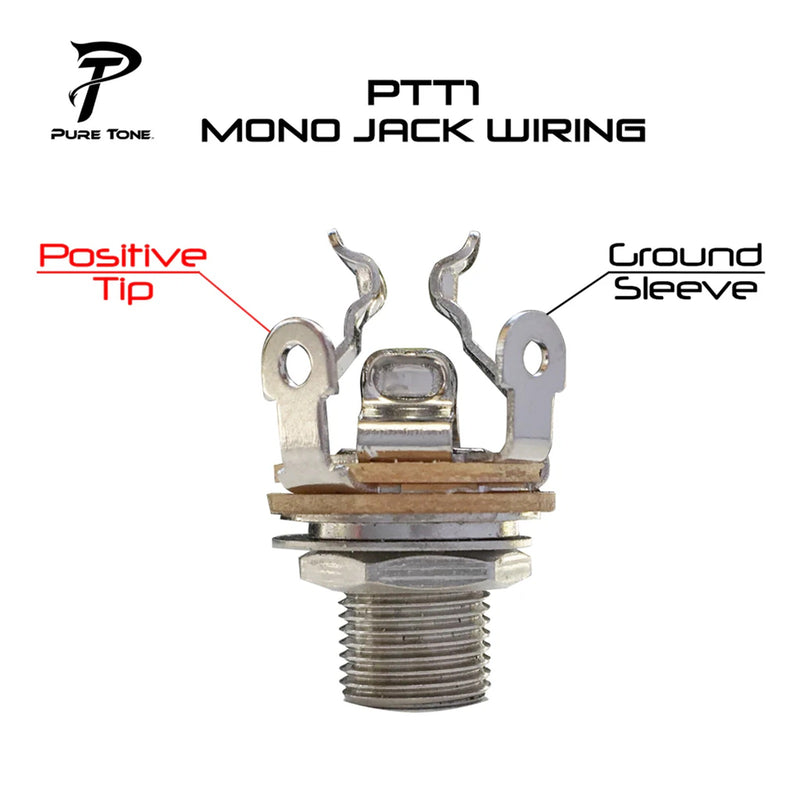 Pure Tone PTT1G Pure Tone Mono Output Jack - Gold