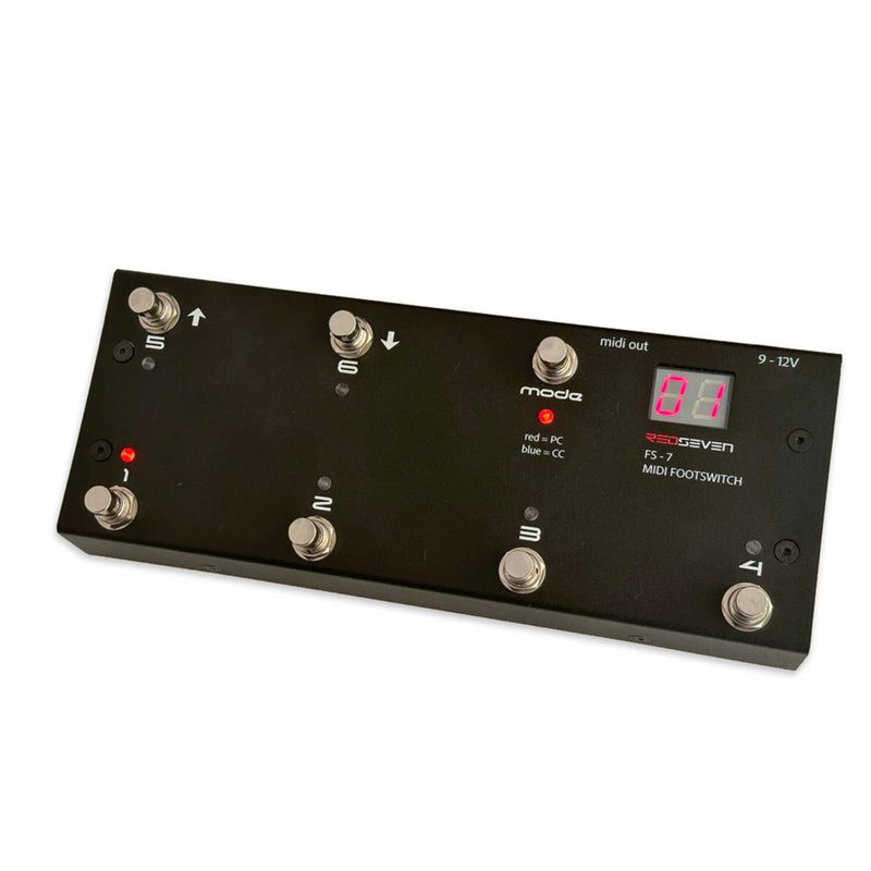 RedSeven FS-7 MIDI Footswitch