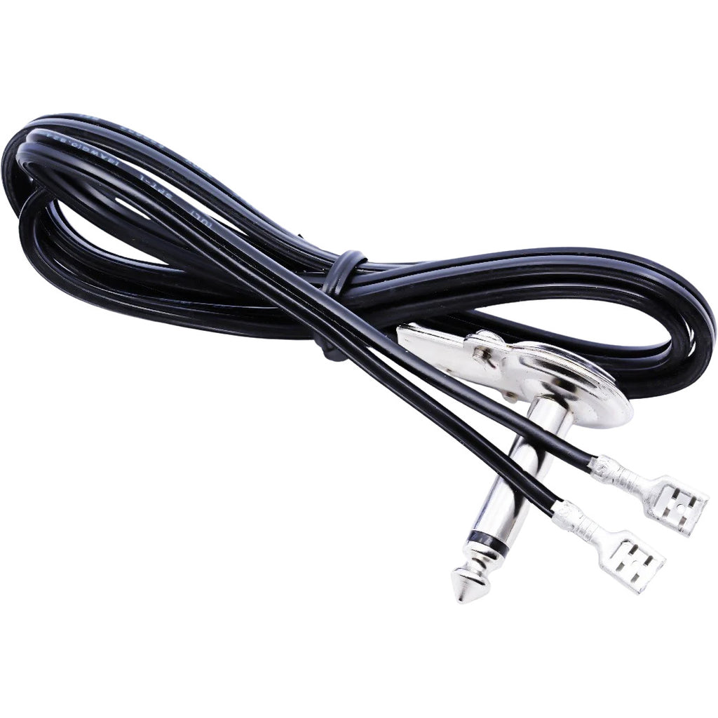 Combo Amp Speaker Cable - 1/4" to 2 Clip-on Spade Lugs