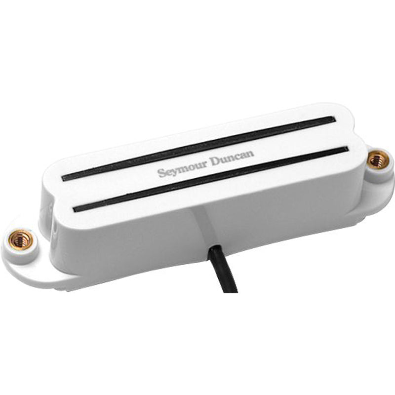 Seymour Duncan SHR-1n Hot Rails Neck Strat Single Coil Sized Humbucker Pickup - White