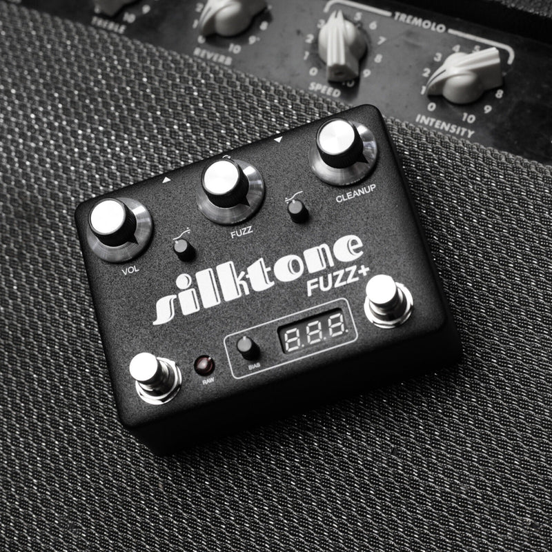 Silktone Fuzz+ Pedal - Classic Black
