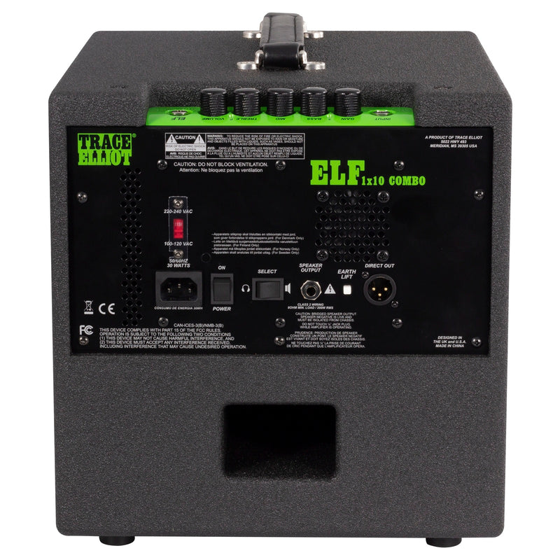 Trace Elliot Elf Bass Amplifier Combo 1x10 200 Watts