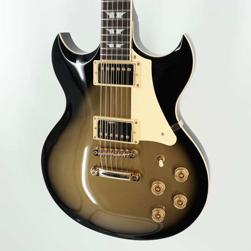 Woodrite Warlord Standard Goldburst w/Case