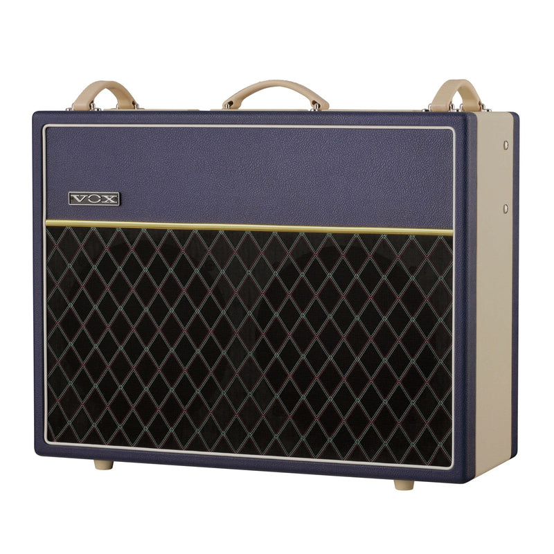 Vox AC30C2 2 x 12-inch 30-watt Tube Combo Amp - Limited Edition Blue Cream 2-Tone