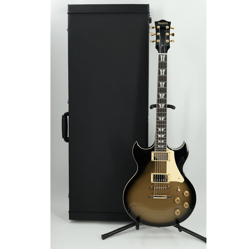 Woodrite Warlord Standard Goldburst w/Case