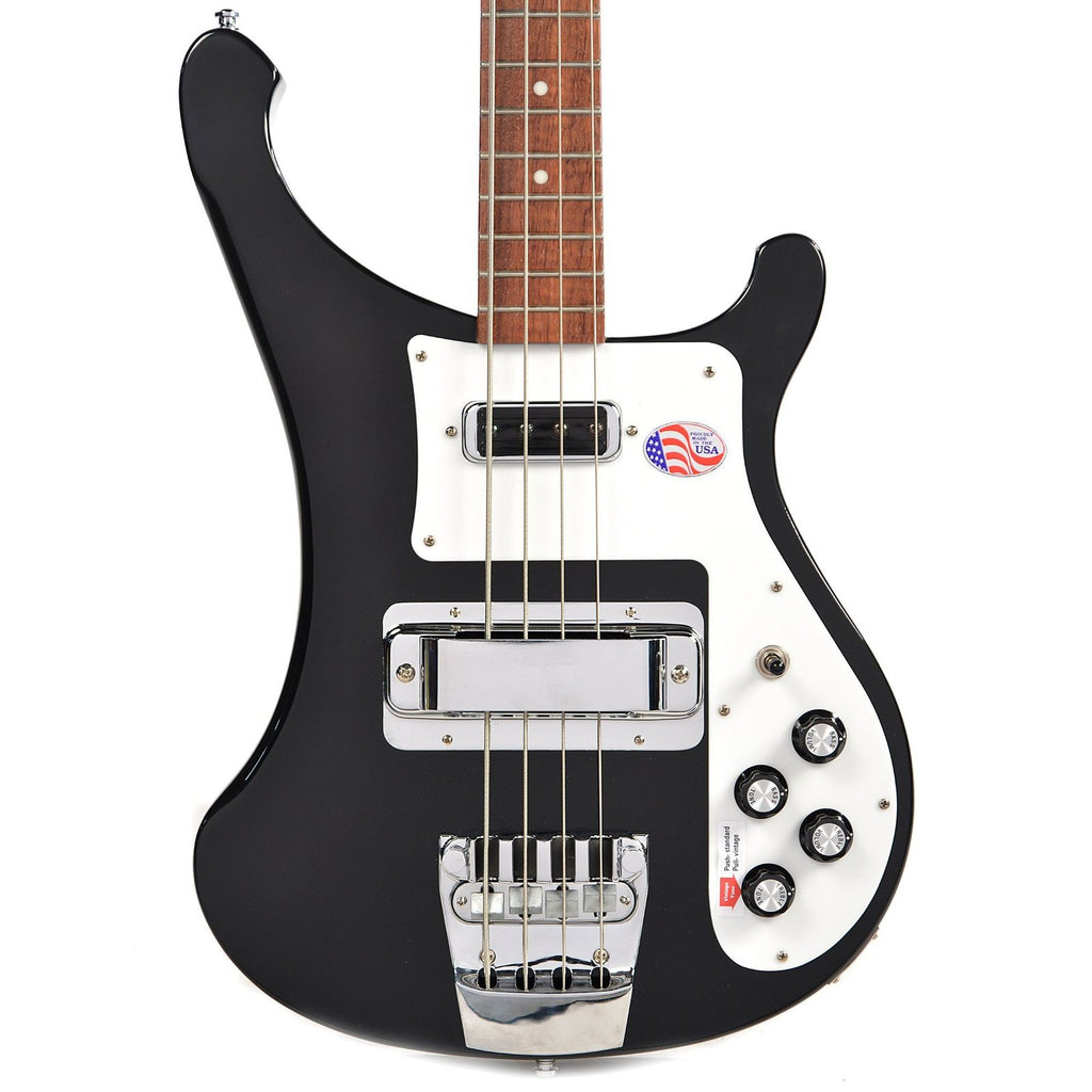 Rickenbacker Model 4003S 4-String Bass Guitar - Jetglo (Gloss Black)