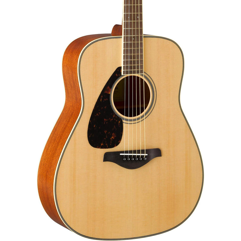 Yamaha FG820L Dreadnought Left-Handed Acoustic Guitar - Natural