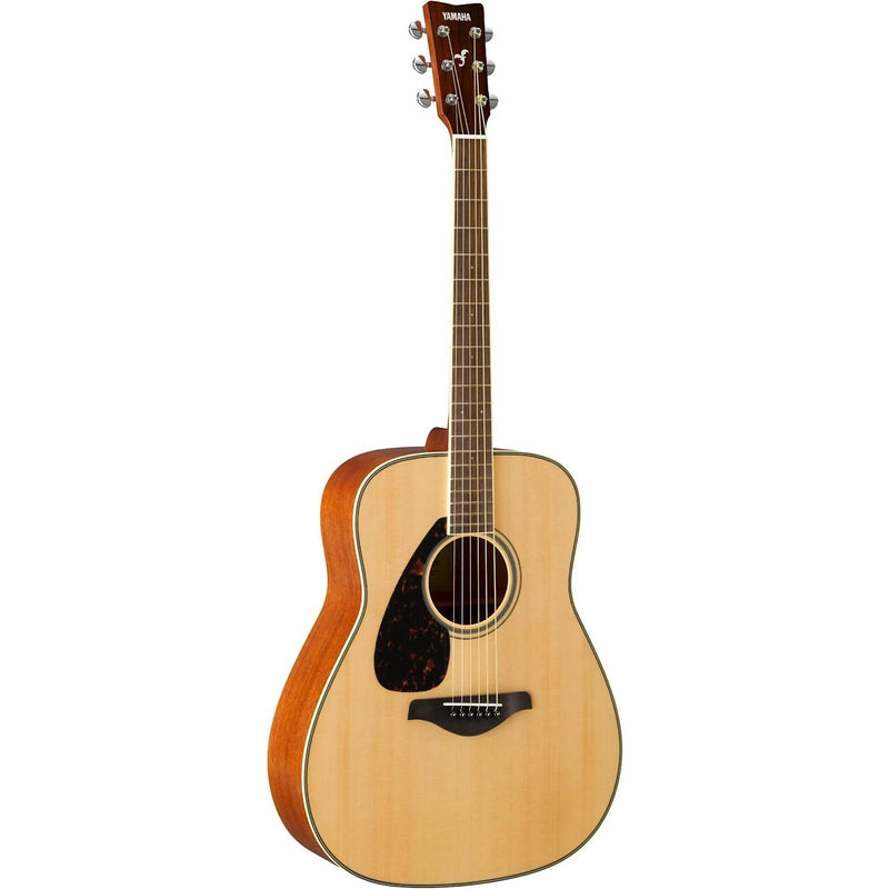 Yamaha FG820L Dreadnought Left-Handed Acoustic Guitar - Natural