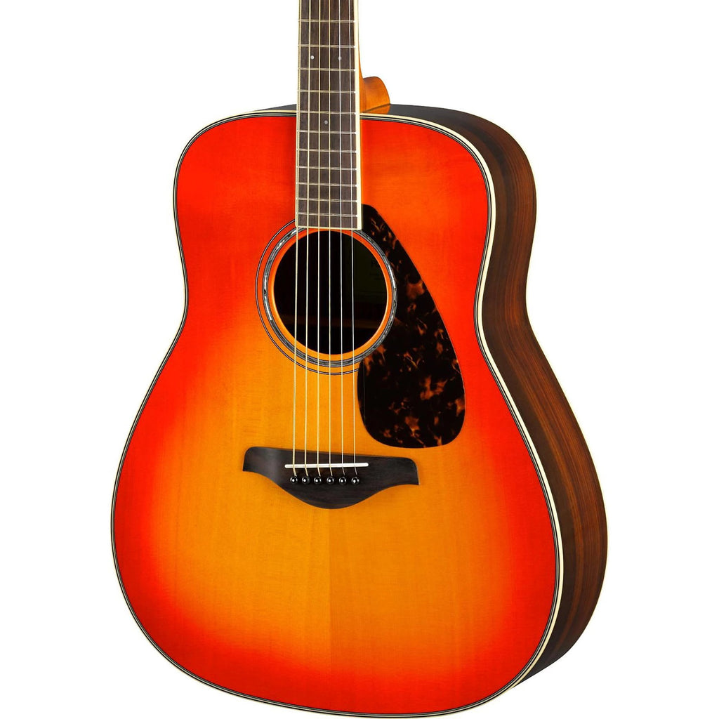 Yamaha FG830AB Dreadnought Acoustic Guitar - Autumnburst