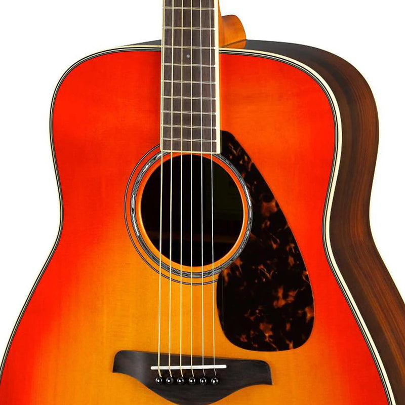 Yamaha FG830AB Dreadnought Acoustic Guitar - Autumnburst