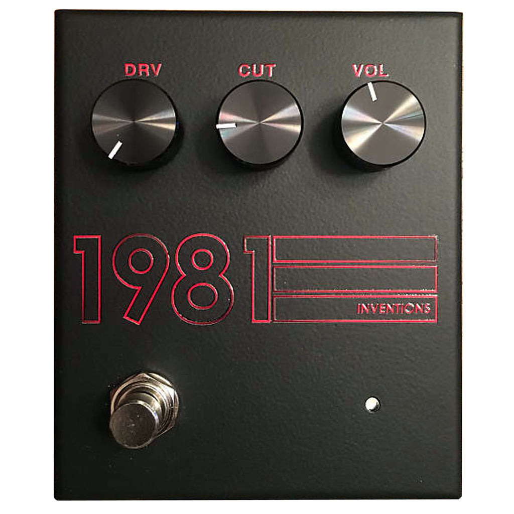 1981 Inventions DRV Overdrive Pedal - Stranger Things Special Edition