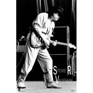 SRV Live with Number 1 Poster
