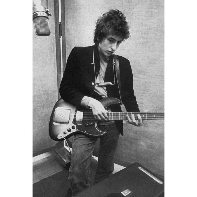 Bob Dylan in Studio Poster
