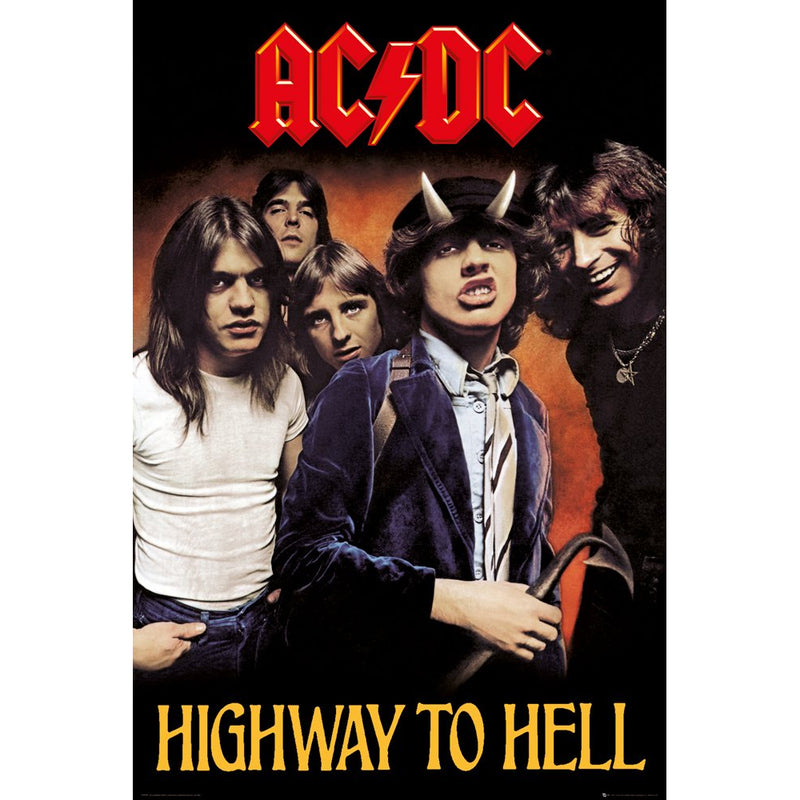 AC/DC Highway to Hell Poster