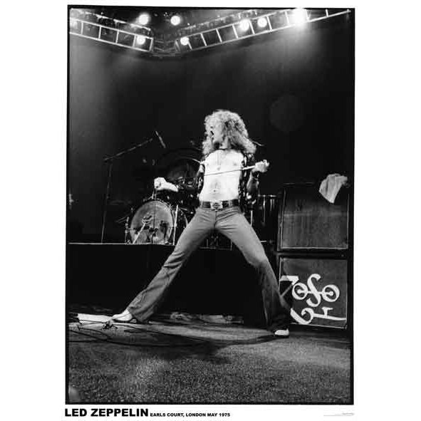 Robert Plant Live Poster