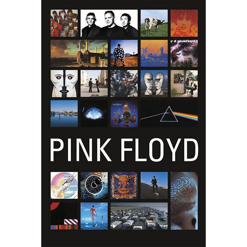 Pink Floyd Discography Poster