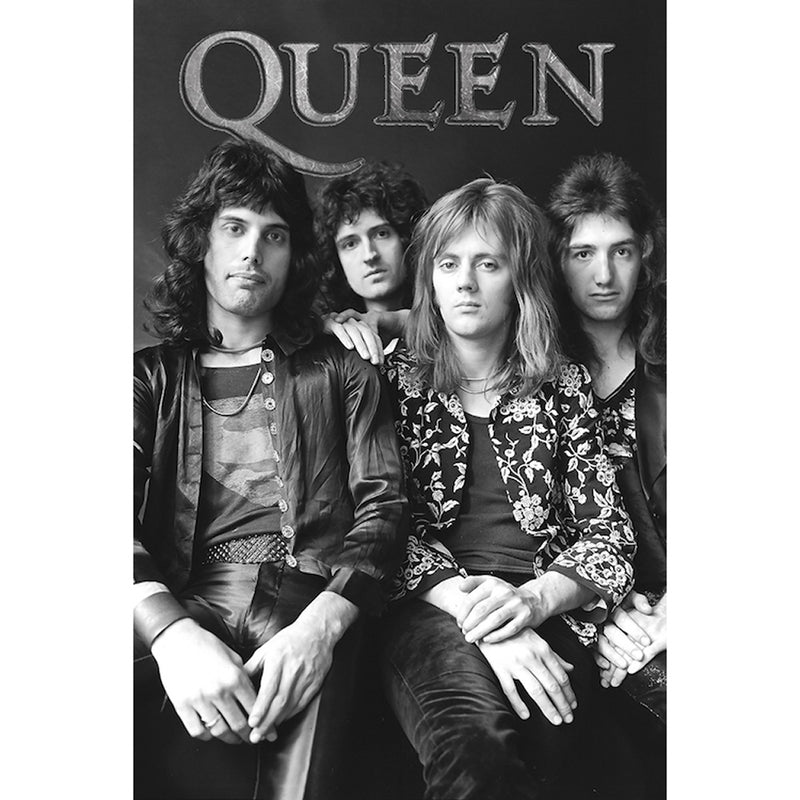 Queen B&W Seated Poster
