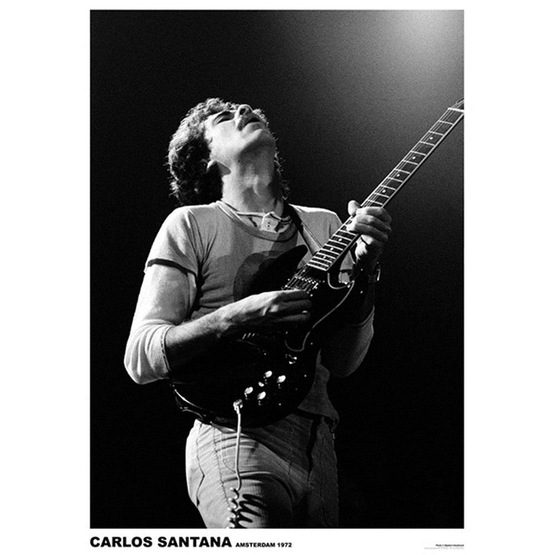 Carlos Santana 1972 Poster