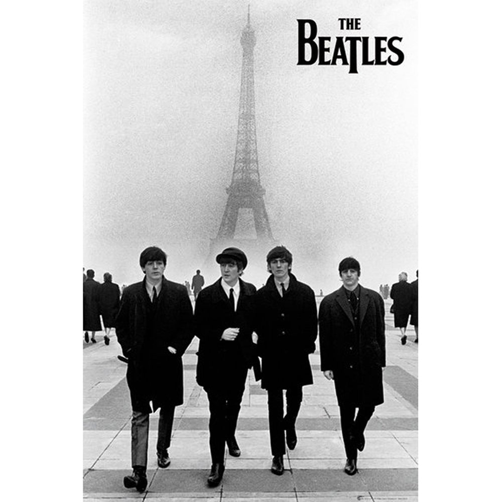 Beatles Paris Poster