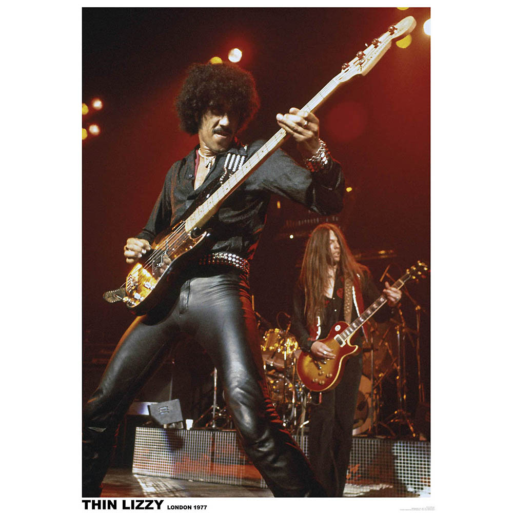 Thin Lizzy London 1977 Poster