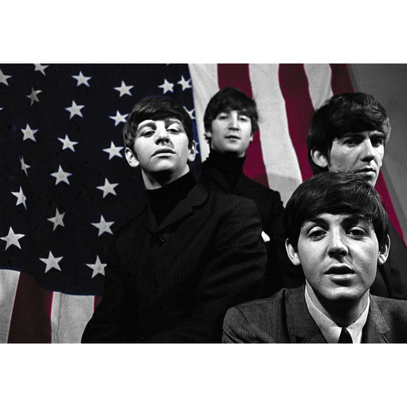 Beatles To The USA Poster
