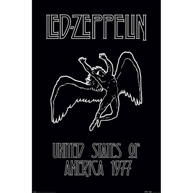 Led Zeppelin Icarus 77 Poster