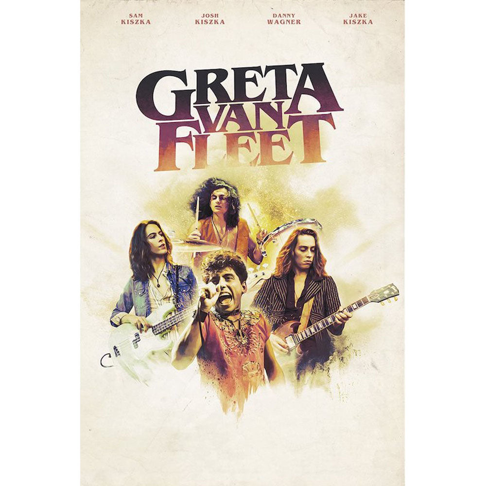 Greta Van Fleet Promo Poster