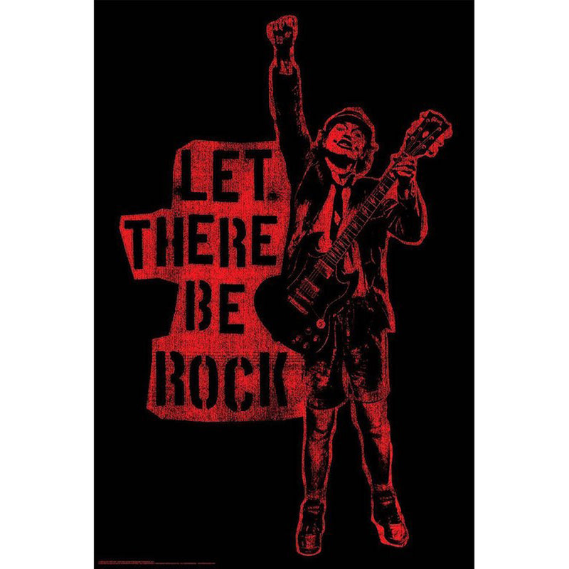 AC/DC Let There Be Rock Poster