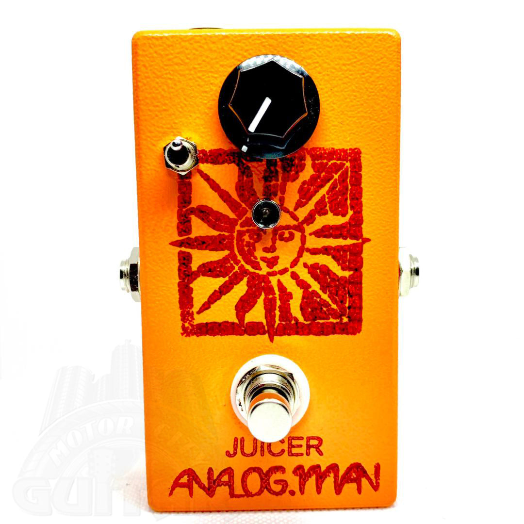 orange squeezer pedal Analog Man Juicer Compressor Pedal w/3-way Hi-Cut Switch