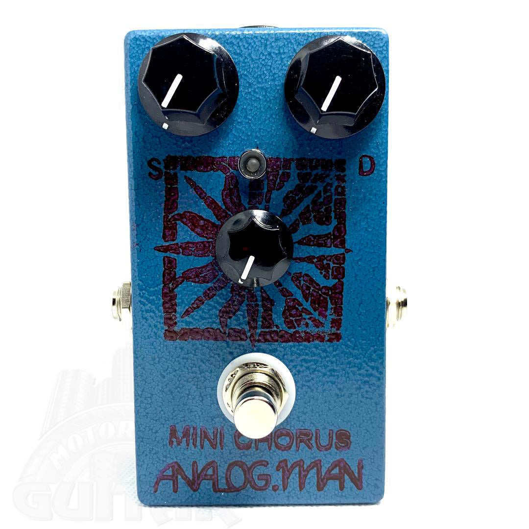 moto urban pedal AnalogMan Mini Chorus w/ Mix – Motor City Guitar