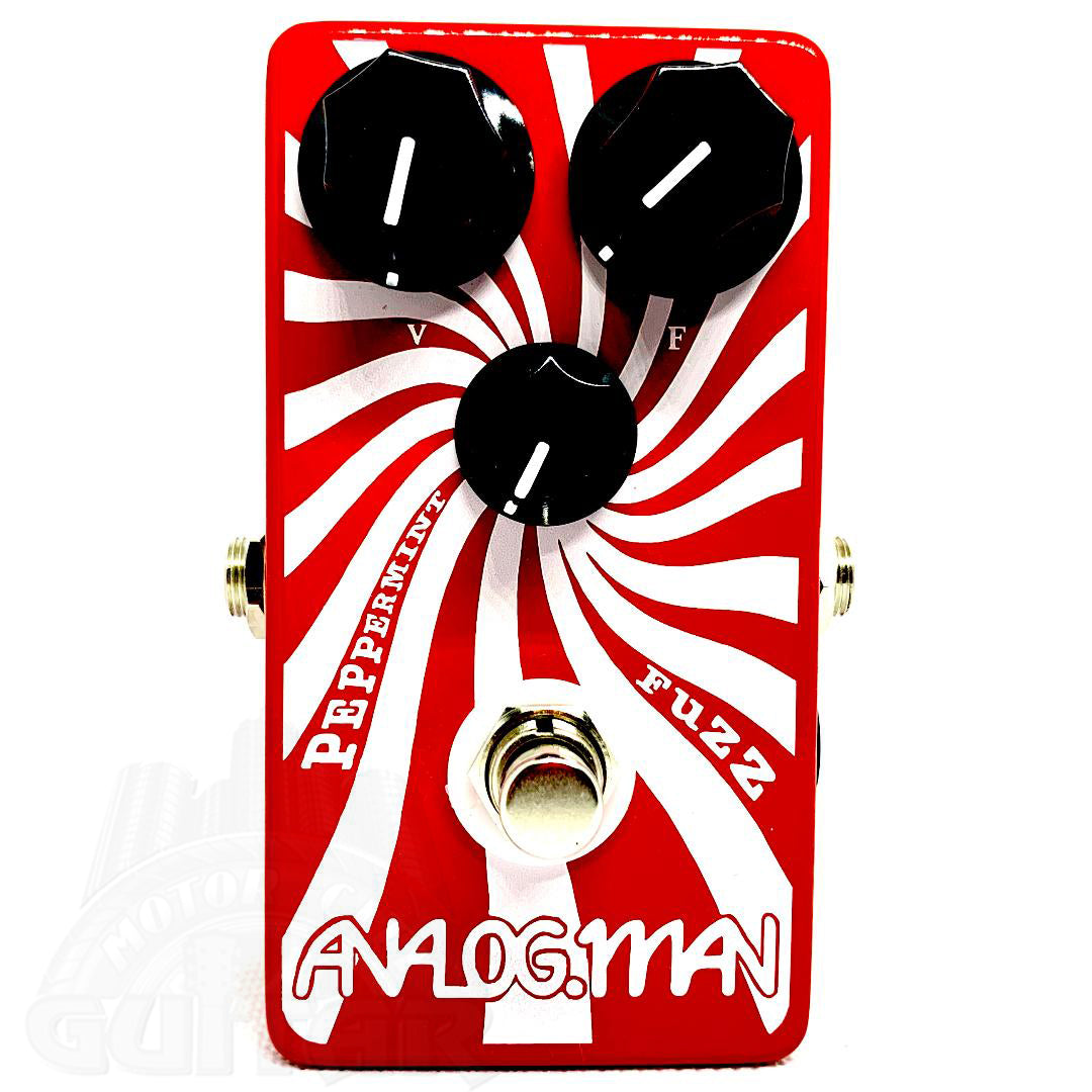analog fuzz pedal Analog Man Peppermint Fuzz Pedal w/Power Jack