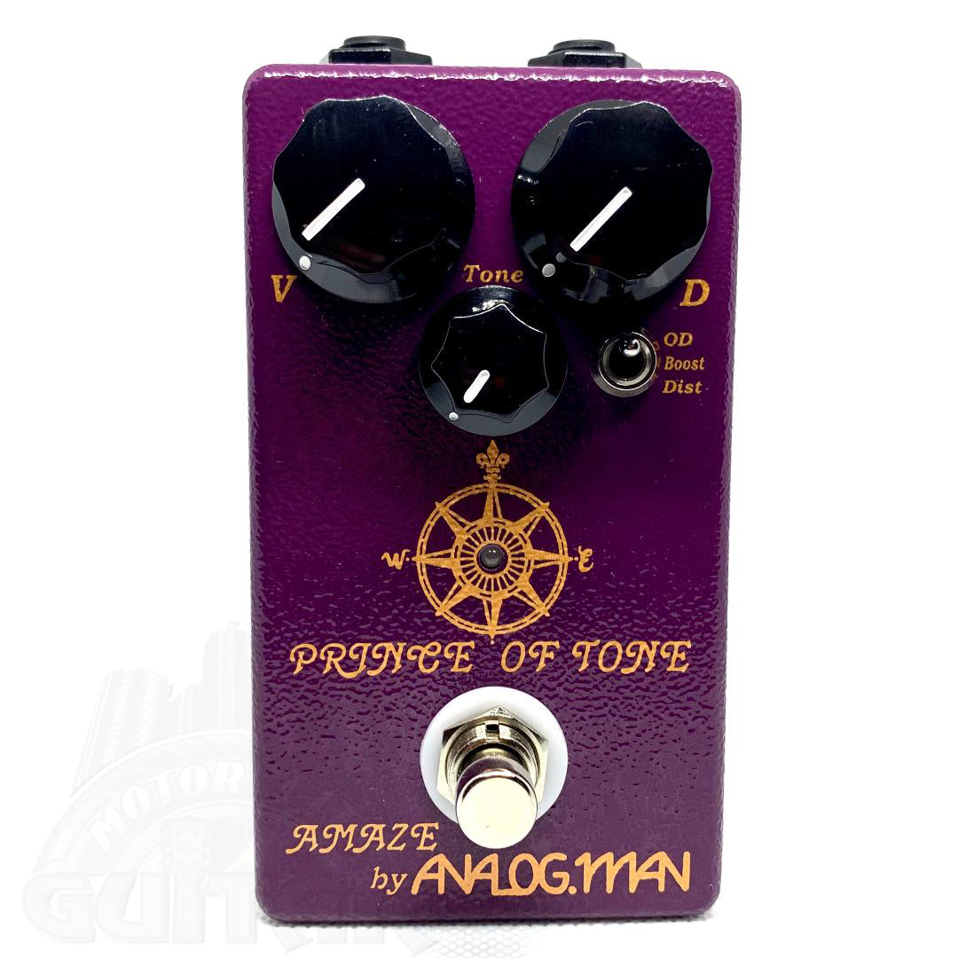 prince of tone pedal Analog Man Prince of Tone Overdrive Pedal