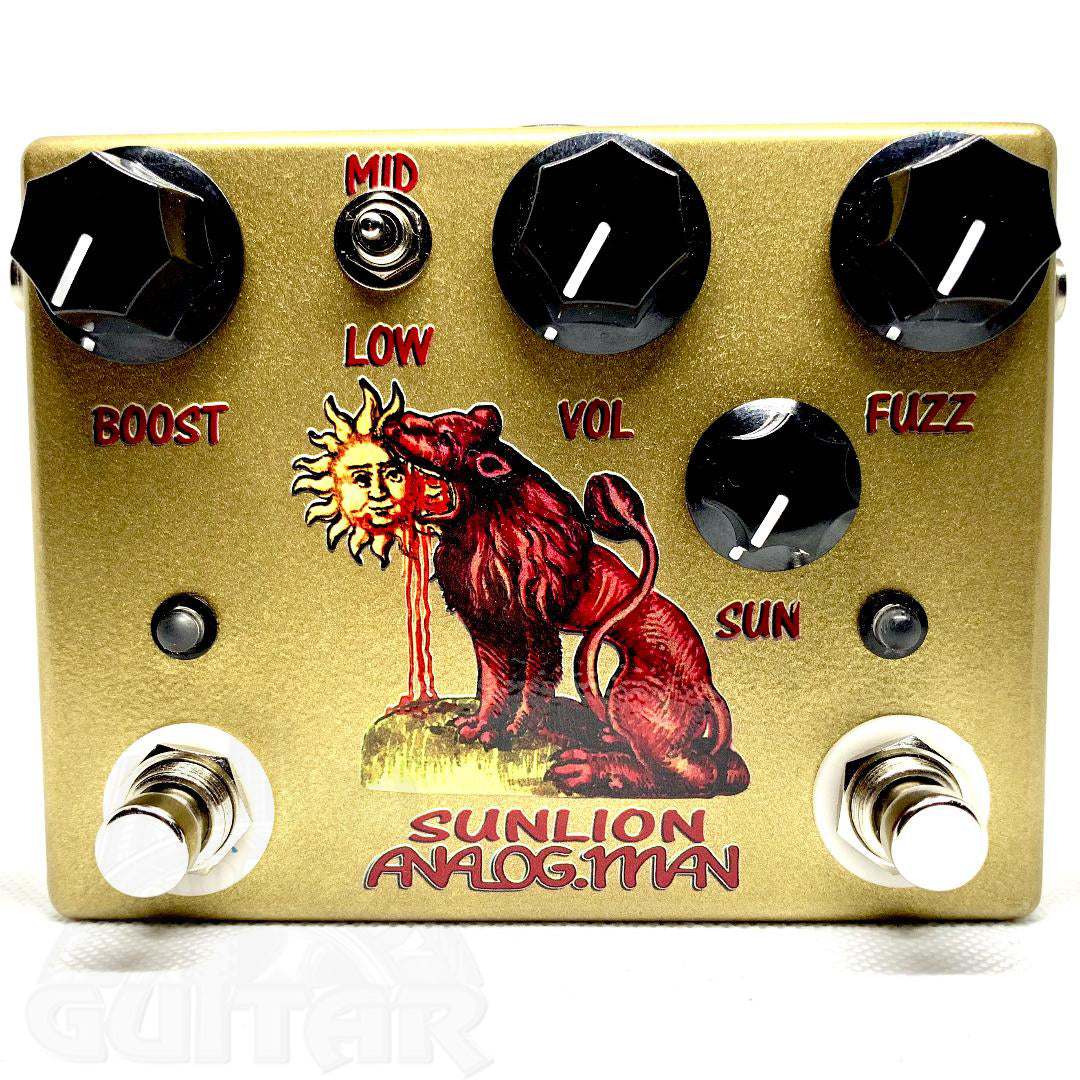 lion pedal AnalogMan Sun Lion SJ PJ – Motor City Guitar