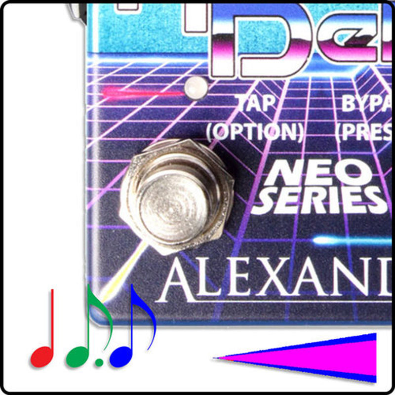 Alexander Pedals Radical Delay DX Delay Pedal - Last One!
