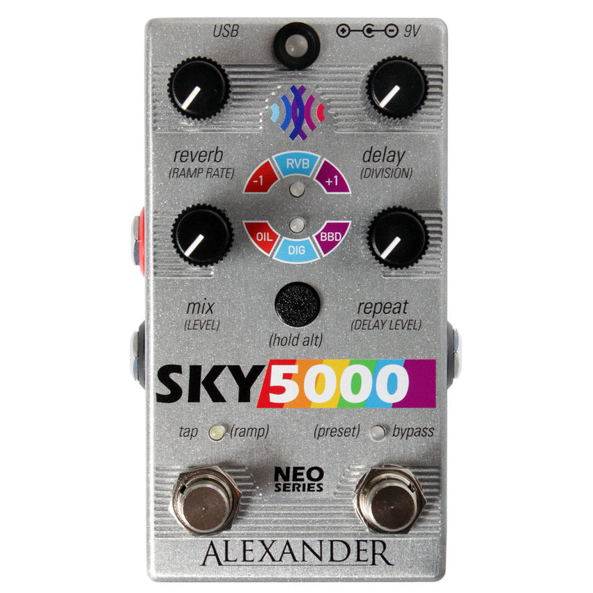 alexander pedals sky 5000 Alexander Pedals Sky5000 Delay and Reverb