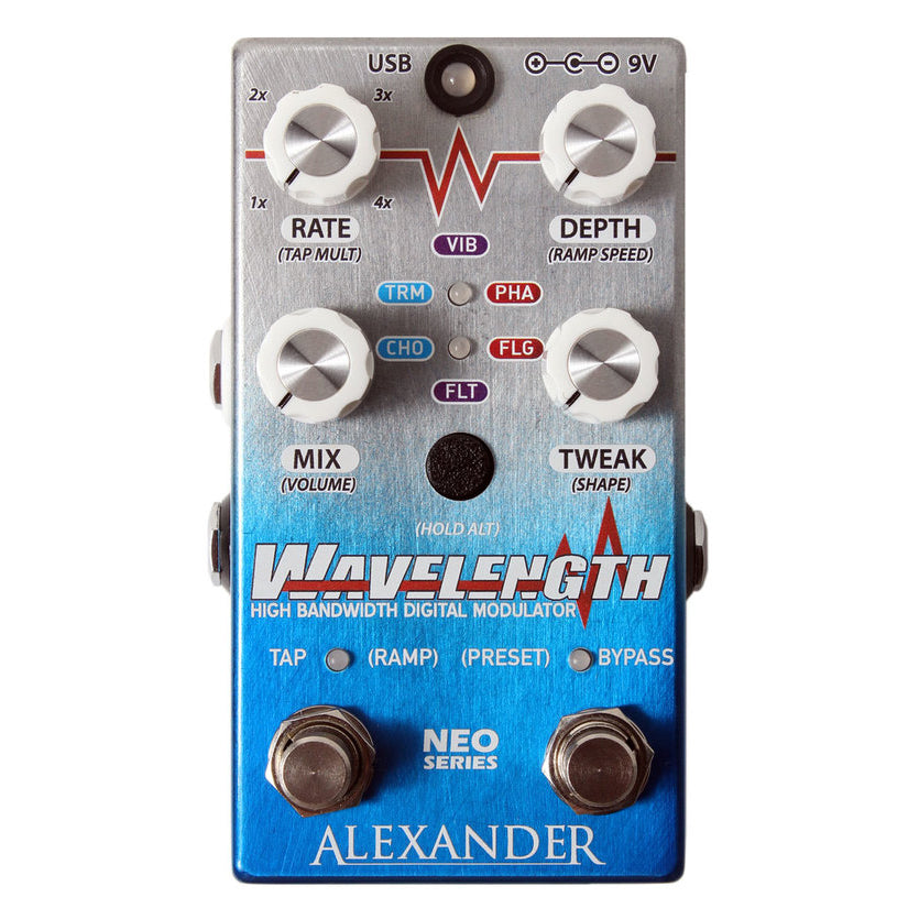 Alexander Pedals Wavelength Digital Modulator
