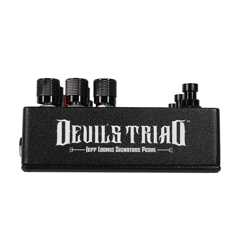 All-Pedal Devil's Triad Jeff Loomis Signature Overdrive Boost Delay and Reverb Pedal