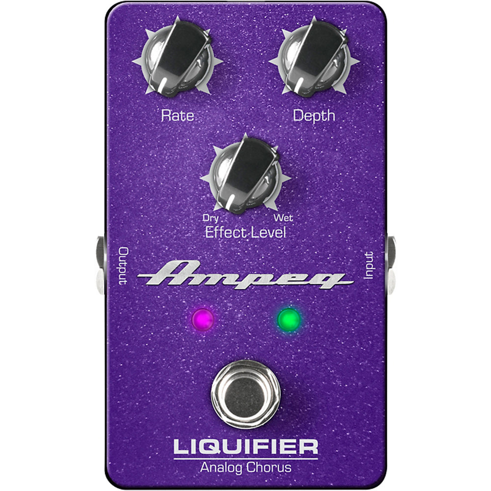 bass chorus pedal Ampeg Liquifier Analog Bass Chorus Pedal