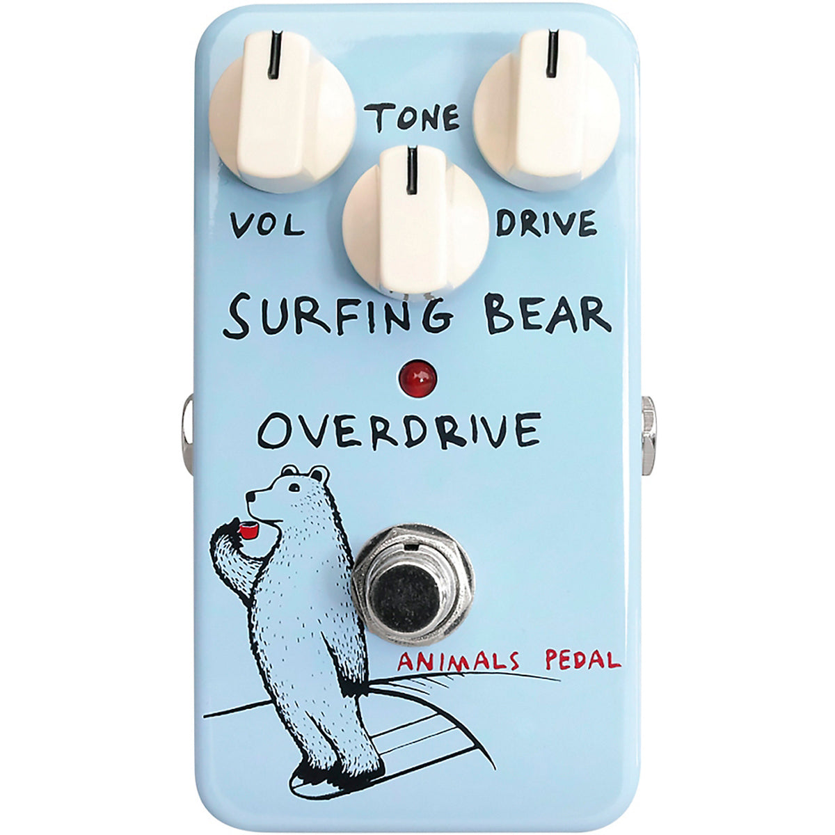 pedals bear Animals Pedal Surfing Bear OD – Motor City Guitar