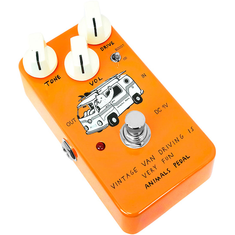Animals Pedal Vintage Van Driving Is Very Fun Overdrive Pedal