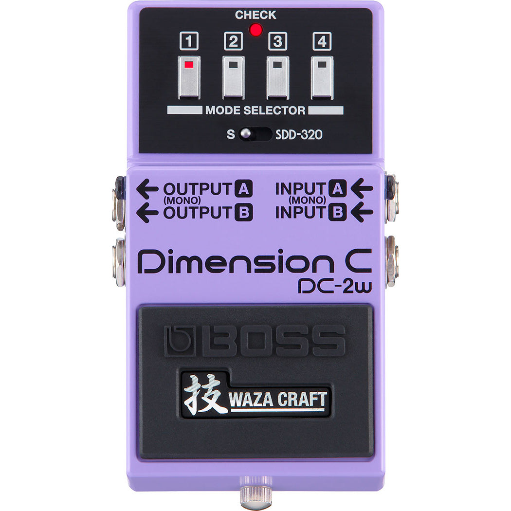 boss dimension c pedal Boss DC-2W Waza Craft Dimension C Chorus Pedal