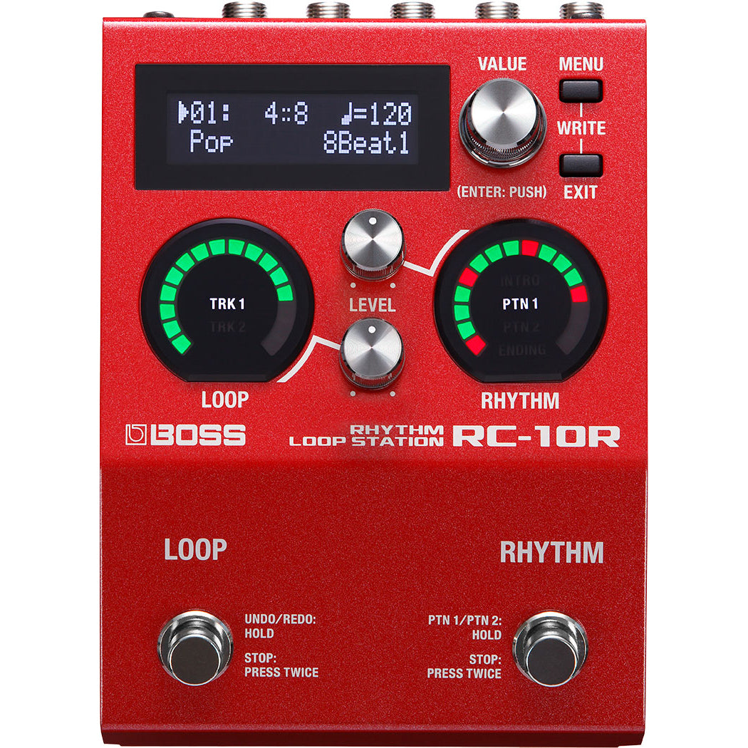 Boss RC-10R Ryhthm Loop Station - Stereo Looper Pedal for Guitar & Bass
