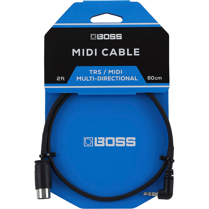 Boss BMIDI-5-35 Multi-Directional Type A MIDI to 3.5mm TRS Cable - 5 foot