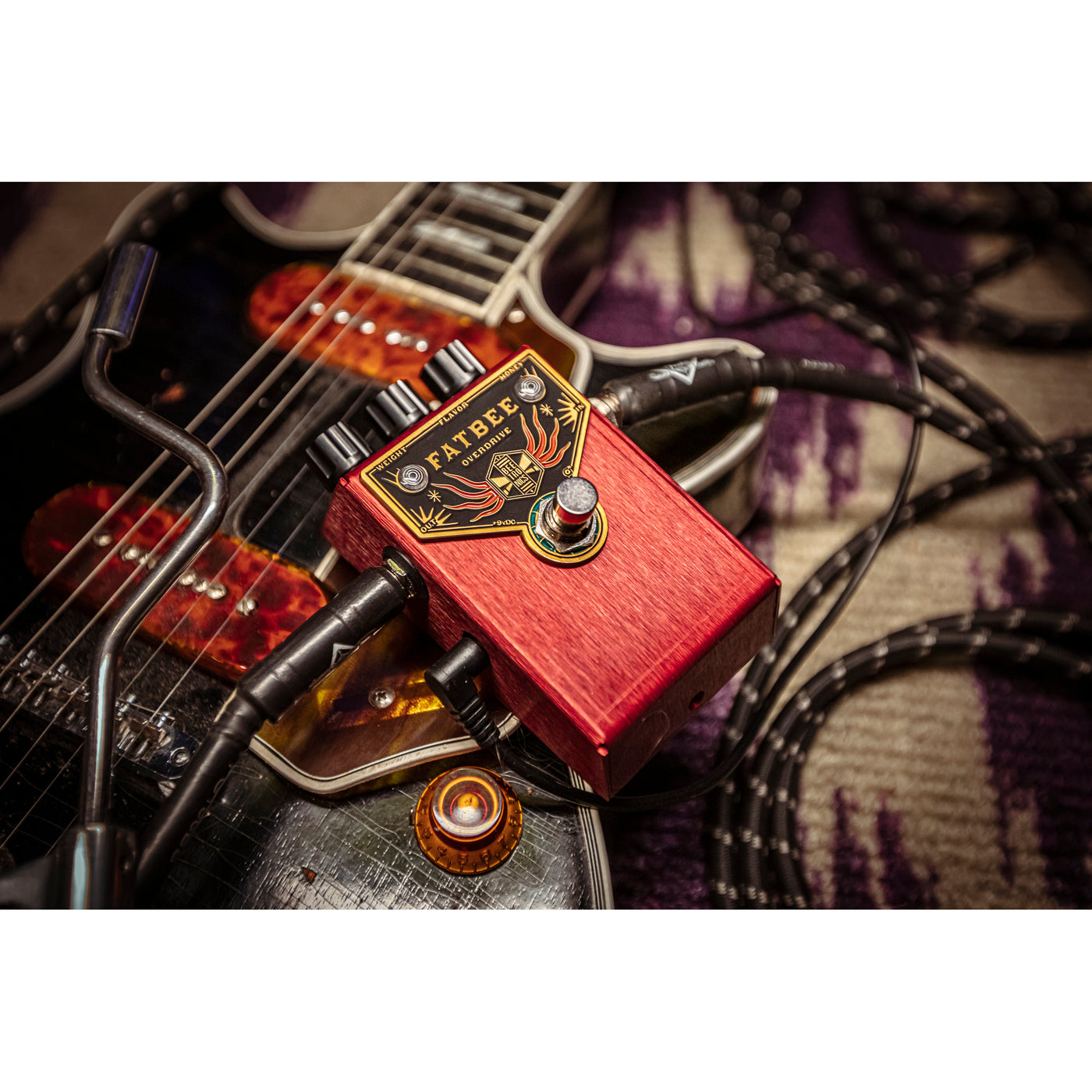 fat bee pedal Beetronics Fatbee Overdrive Pedal