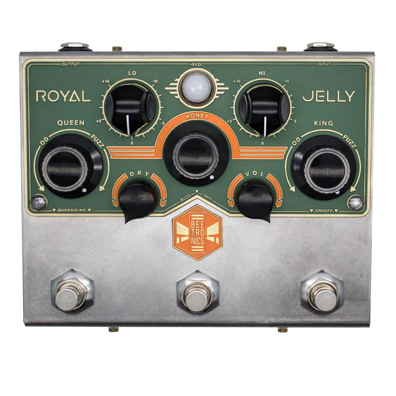 Beetronics Royal Jelly Fuzz / Overdrive Blender Pedal