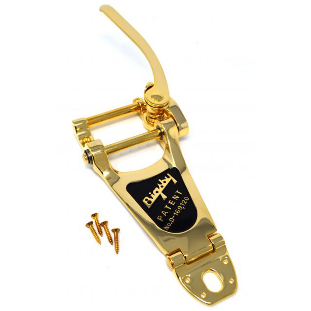 Bigsby B7 Vibrato Tailpiece for Gibson Archtop Guitars - Gold