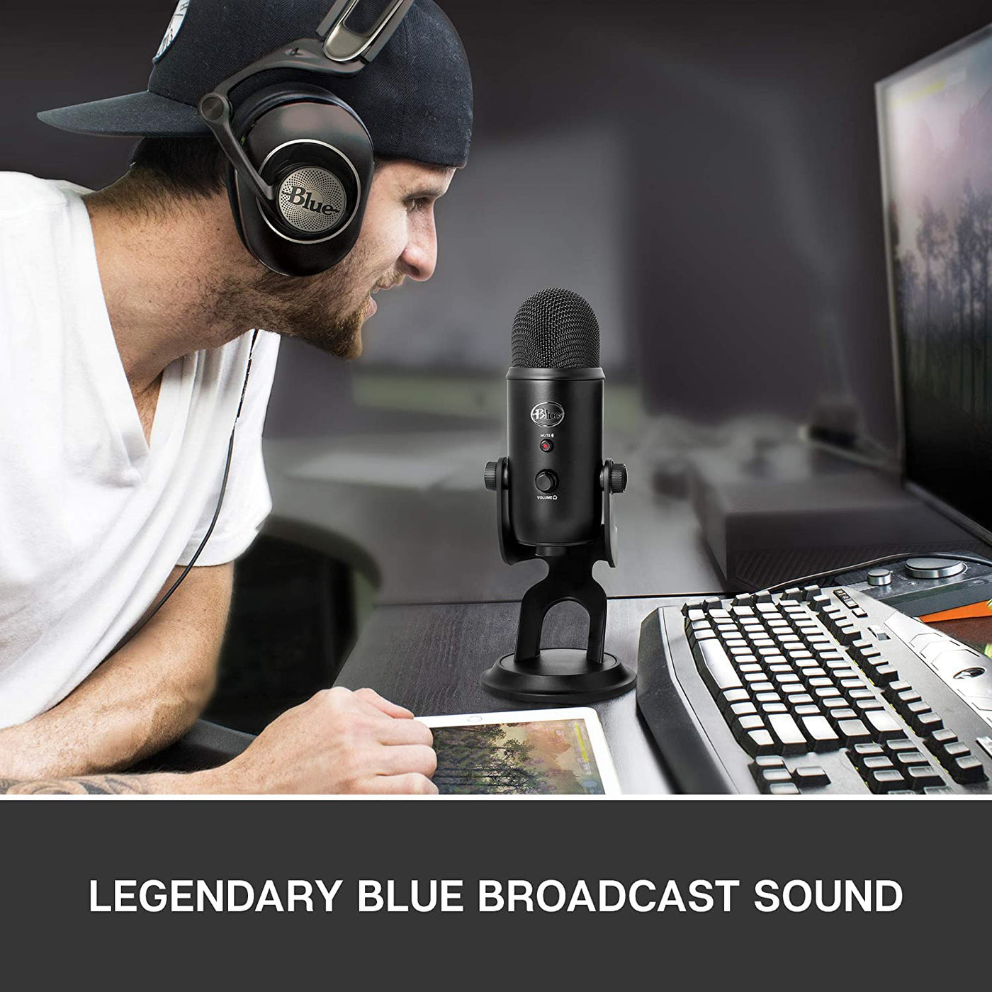 Blue Yeti USB Microphone - Blackout [Electronics] — MyShopville