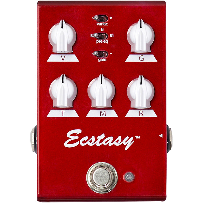 Bogner Ecstasy Red Mini Overdrive Guitar Effects Pedal
